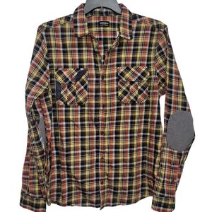 Buffalo David Bitton Long-Sleeves Plaid Shirt Men. Size Large. New With Tags $99